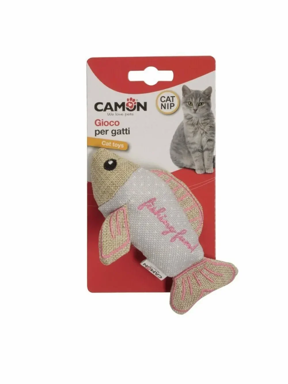 Camon игрушка для кошек "рыбка маленькая"