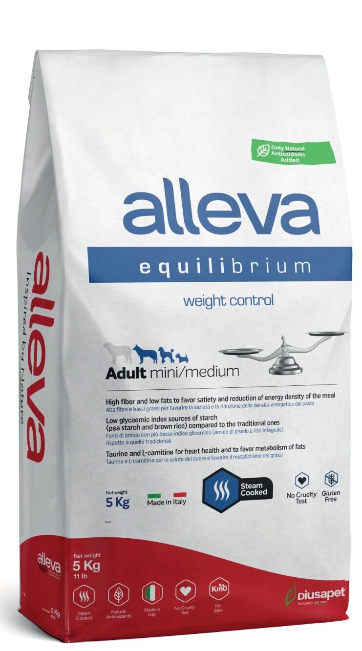 Alleva Контроль веса. Cерия Equilibrium для взрослых собак всех пород
